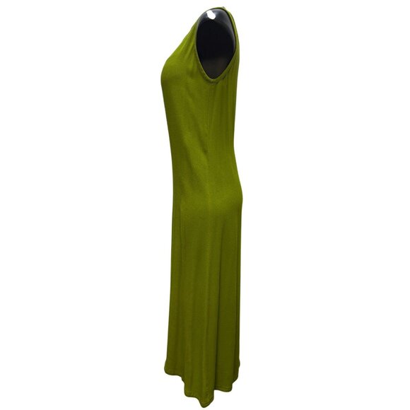 Double D Ranch Tank Green Sleeveless Dress M - Picture 4 of 5